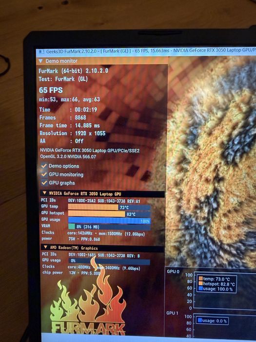 Laptop Gaming Ryzen 5 7535HS | 16GB DDR5 | RTX 3050 | 512SSD