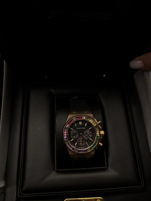 Дамски часовник Audemar Piguet / бял и черен