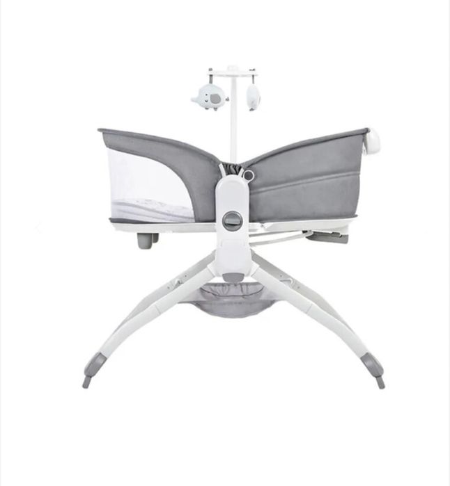 Бебешко легло-шезлонг 6в1 ABBA Сиво