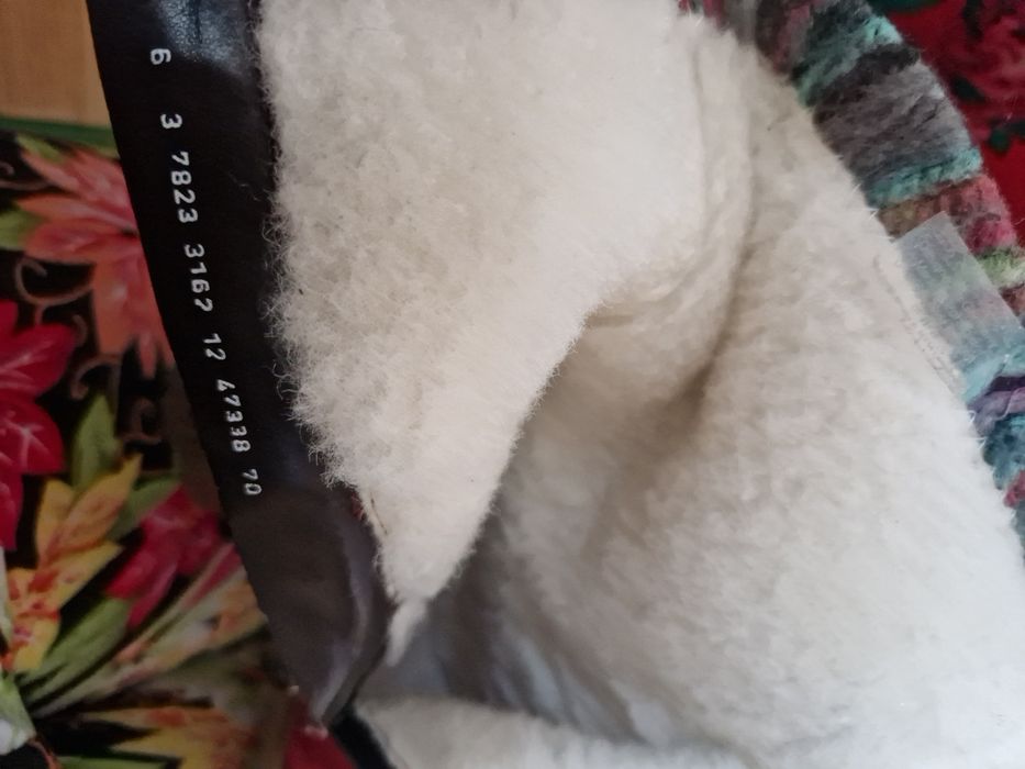 Botine Ghete Ara piele intoarsa rosi masura 39 dama