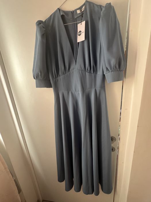 Rochie TGH, cu eticheta, culoare blue jeans