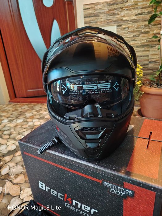 Casca mărimea L și XL, dual sport, și Flip-up 3 în 1
