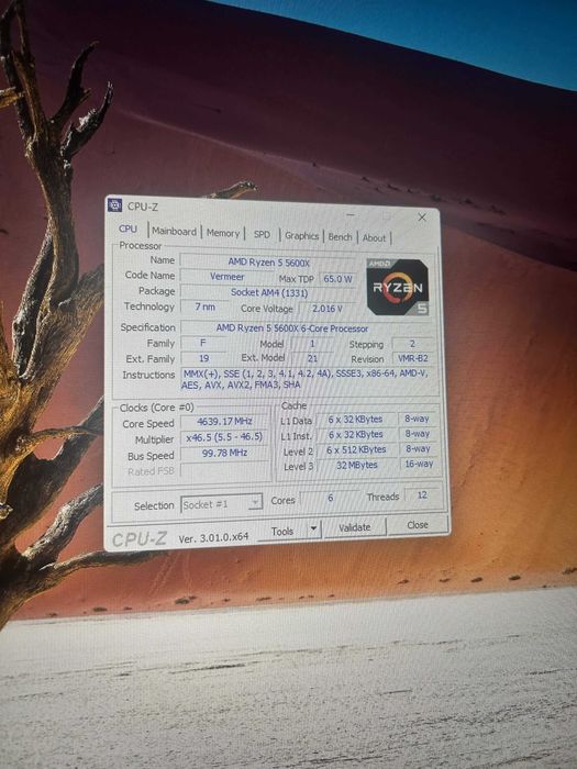 Продавам Gaming PC / Ryzen 5 5600X / RX 7700 XT 12GB / 32GB RAM / B550 Pro4