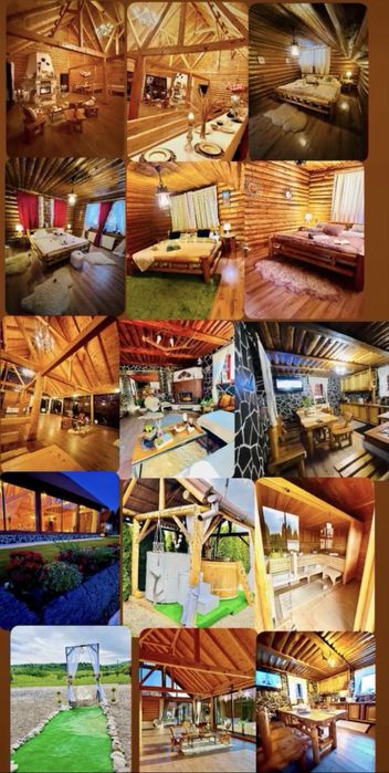 Cabana de inchiriat cu ciubăr si saună!  Liber de Pasti si 1Mai !