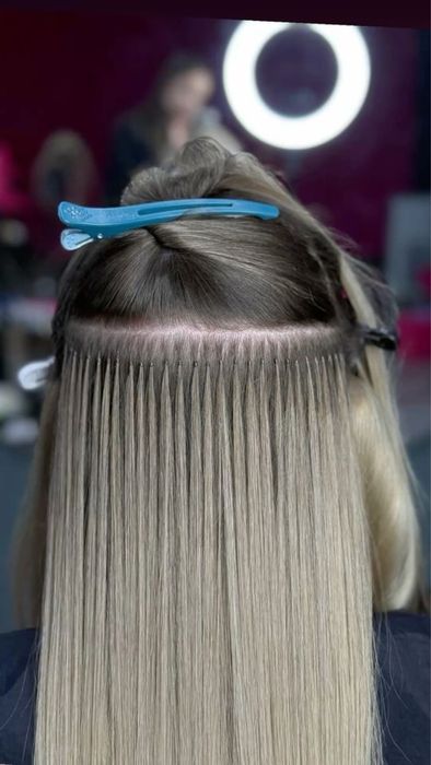 Наращивание волос микро,нано,стандарт капсулы