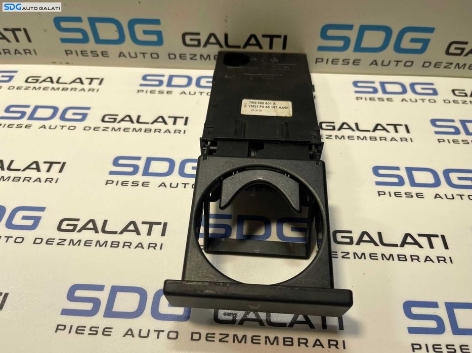 Suport Pahar Pahare Volkswagen Sharan 2001 - 2010 Cod 7M3858601A YM21-F048197-AAW [1738]