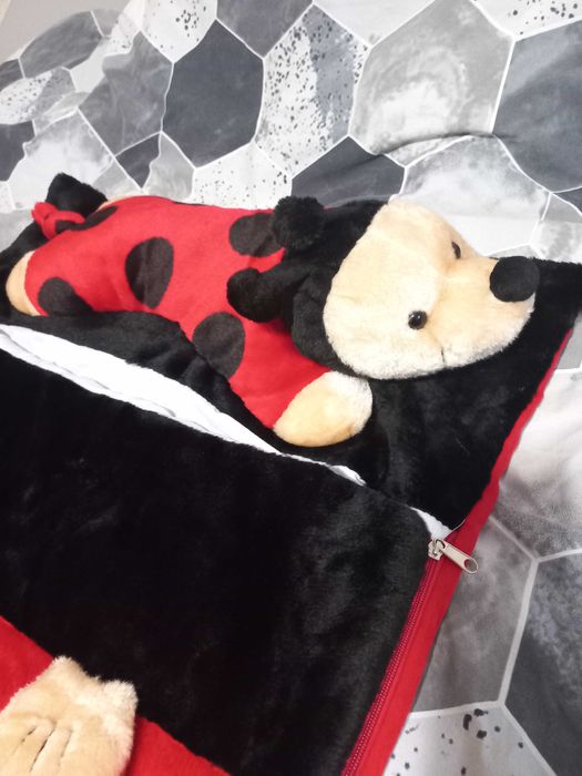 Детски спален чувал с възглавница