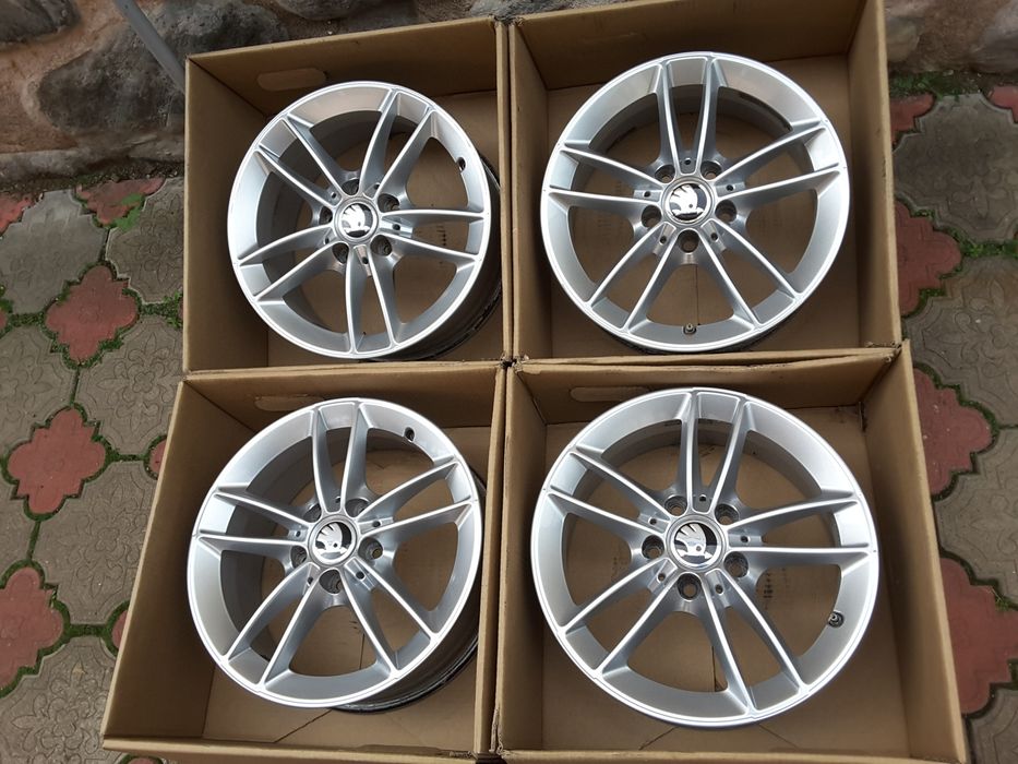 jante aliaj 16; 5x112; Skoda Superb, Octavia 2, Octavia 3,Octavia 4