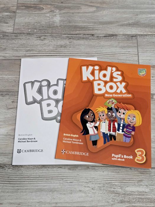 Manual + Auxiliar lb. Engleză: Kid's Box 3 New Generation