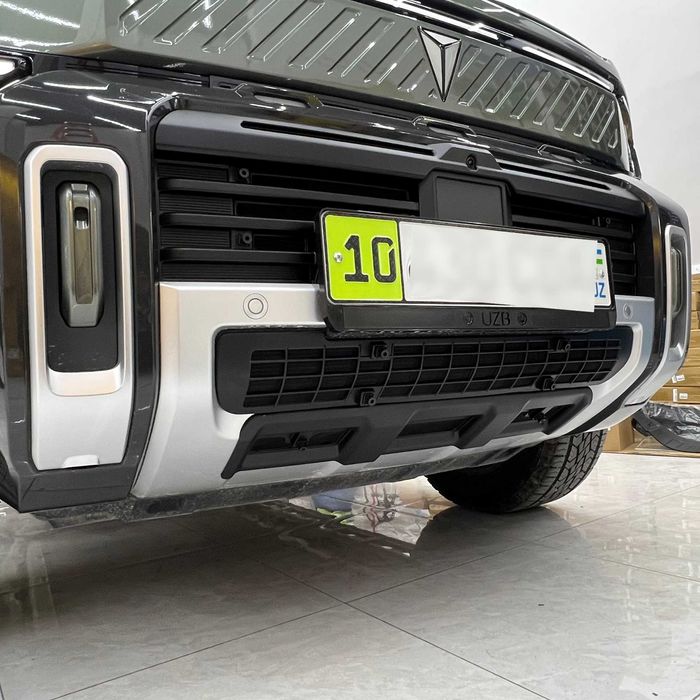 Radiator zashita Deepal G318 restyling || Решетка защита радиатора