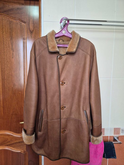 Продам дубленку мужскую р.52-54.