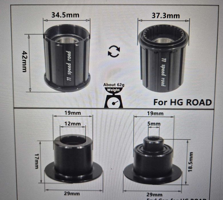 Butuc caseta freehub 8-11 pinioane, compatibil DT Swiss 240-350