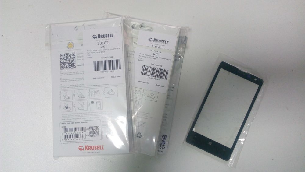 Комплект протектор + фолио за телефон Nokia Lumia 1020 - 12 броя
