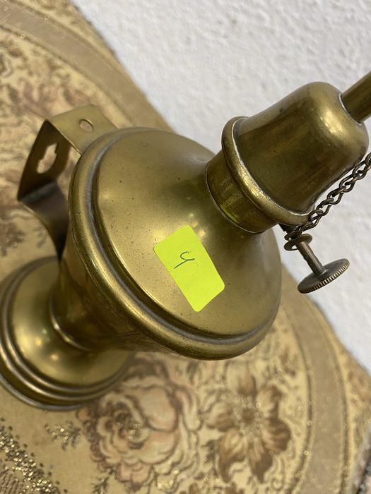 Френска газена лампа от месинг