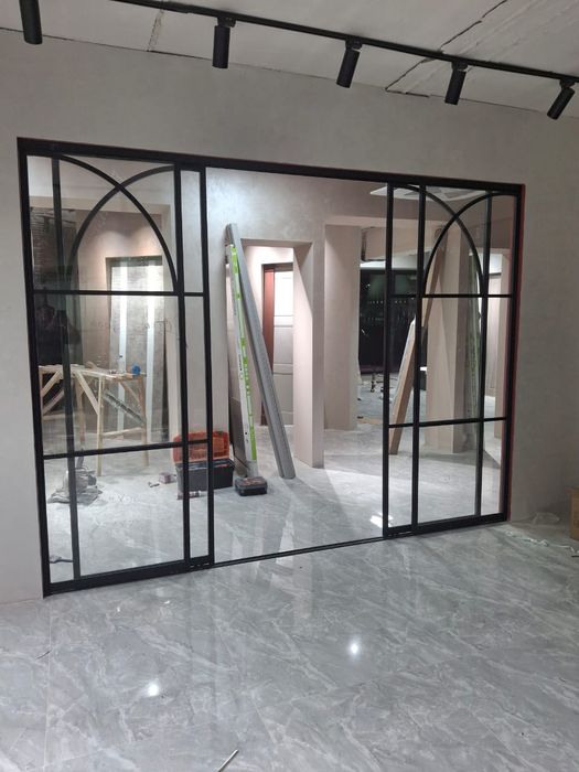 Душ кабина ЛОФТ перегародка  шымкент