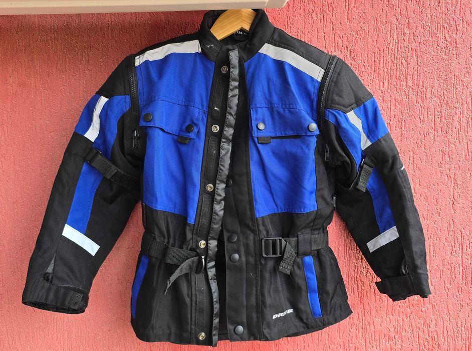 Детско мото яке DRIVE с протектори  9-10 години - НОВО