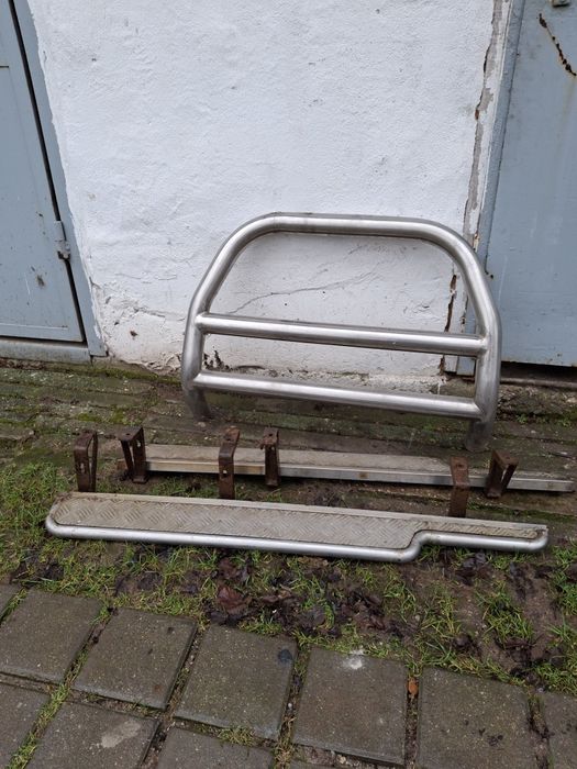 Роубар и прагове за мицубиши паджеро 2