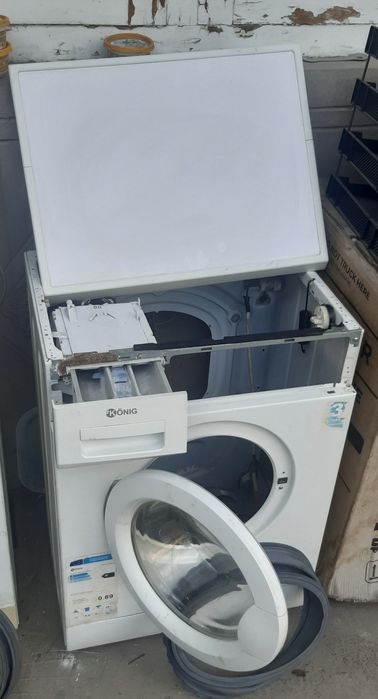 Запчасти б/у для стиральных машин автомат и полуавтомат LG,  KÒNIG.