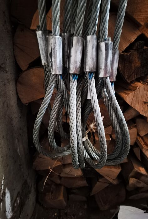 Cabluri de oțel lungime 210 cm Ultimele 4 bucăți !!!