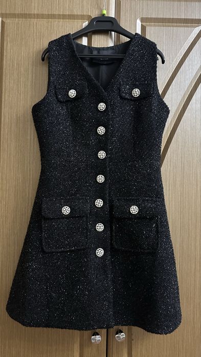 Продам вечернее черное платье