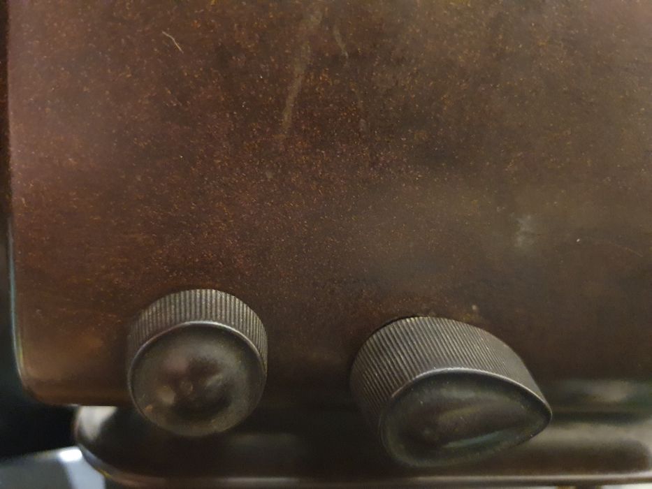 Radio 1935 Blaupunkt (philips) pe lampi, carcasa bachelita, functional