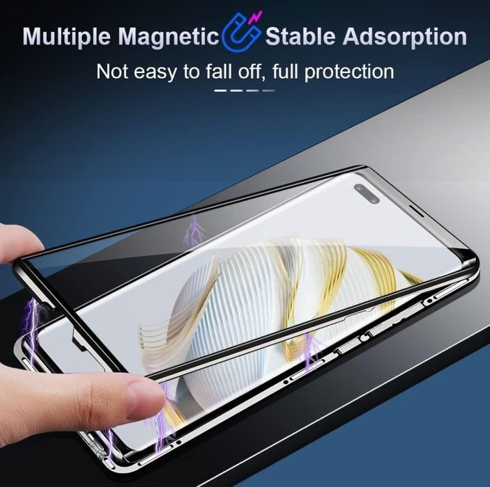 Двоен Магнитен Кейс за Huawei Nova 11 Pro - със защита на камерата