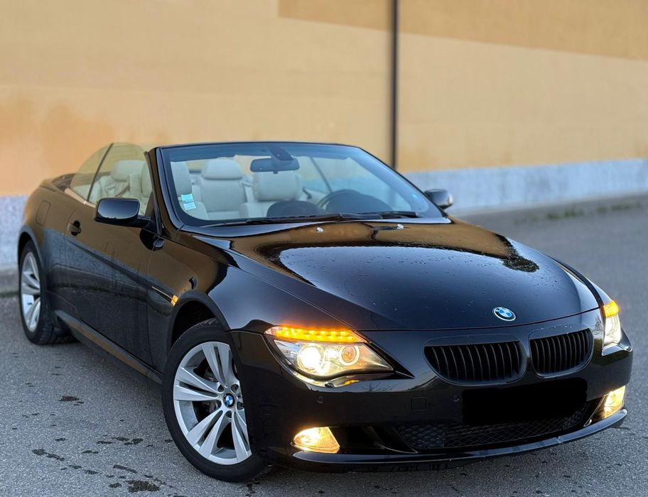 BMW 635XD Cabrio Coupe Mașină Decapotabilă de Închiriat pt. Evenimente