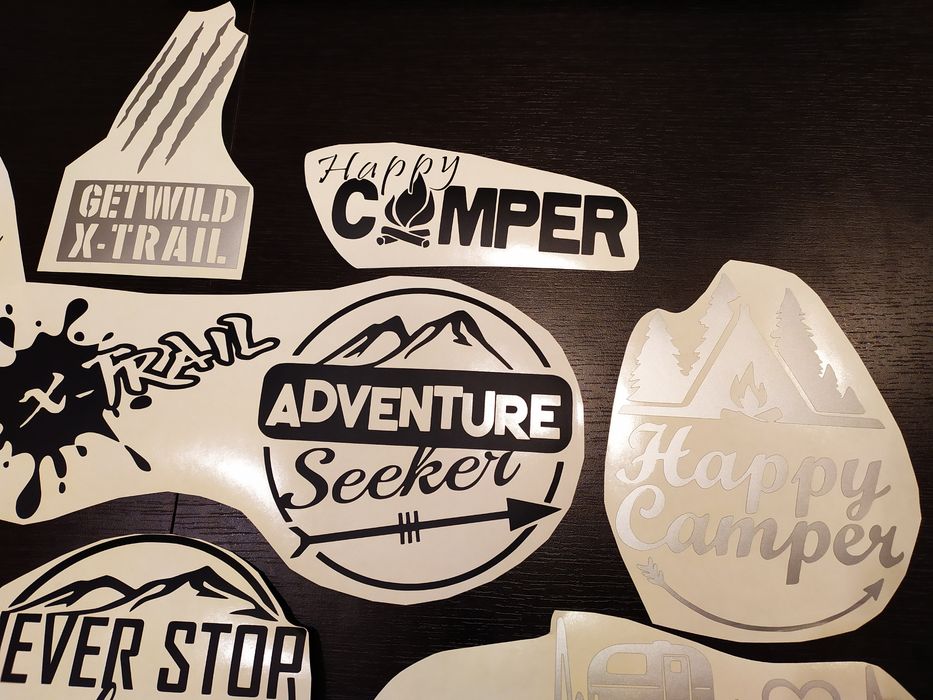 Stickere Explorer/ camper/rulota
