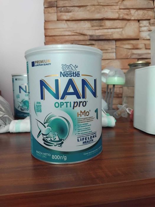Детская смесь NAN opti pro от Nestle.