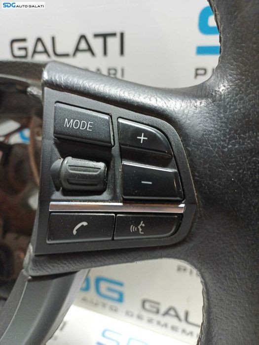 Volan Piele cu Comenzi FARA Airbag BMW Seria 5 F10 2009 - 2014 Cod 9229480 [X3438]