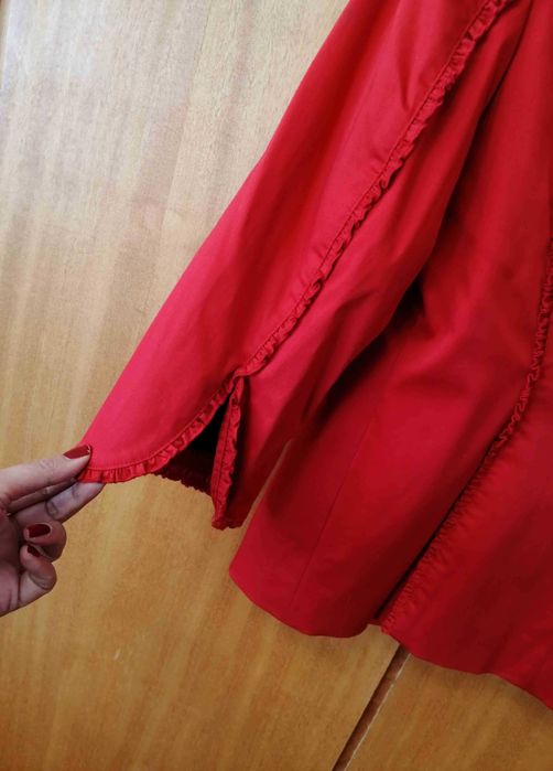 Червено сако , спортно-елегантно сако Betty Barclay , размер L