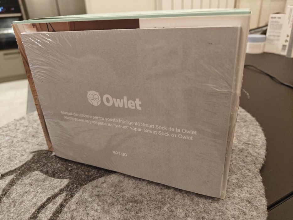 Смарт чорап owlet 3 ментово зелено