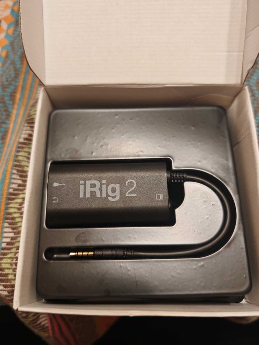 Продавам чисто нов IK Multimedia iRig 2 – интерфейс за китара
