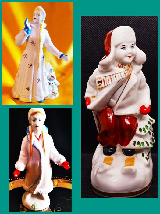 Фарфоровые статуэтки, винтажные