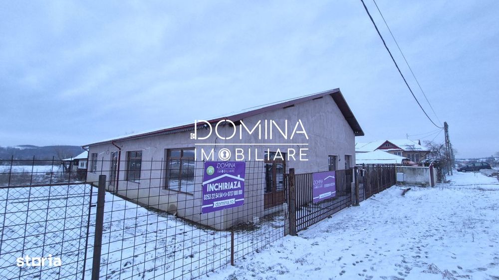 Inchiriere spatiu comercial/industrial, situat in comuna Balteni, sat