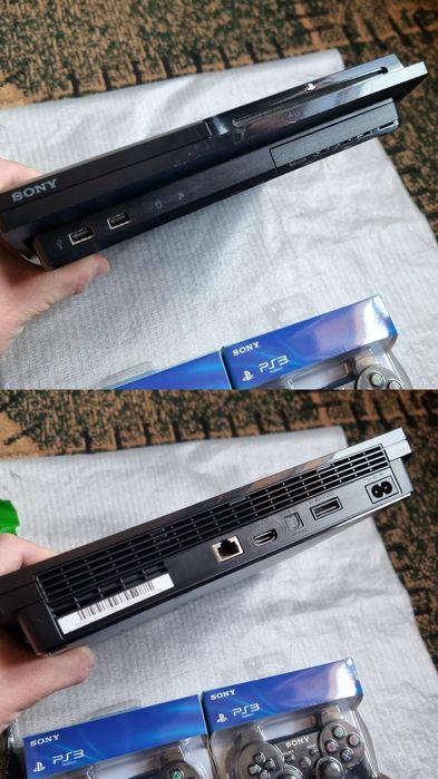 PlayStation 3 slim 320 GB 30 ta o'yini bilan,  yangidek holatda.