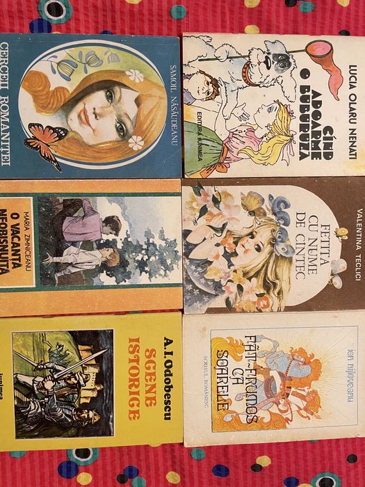 Cărți povești/BASME copii ed Creanga Malis Junimea 1970-1989 comunism