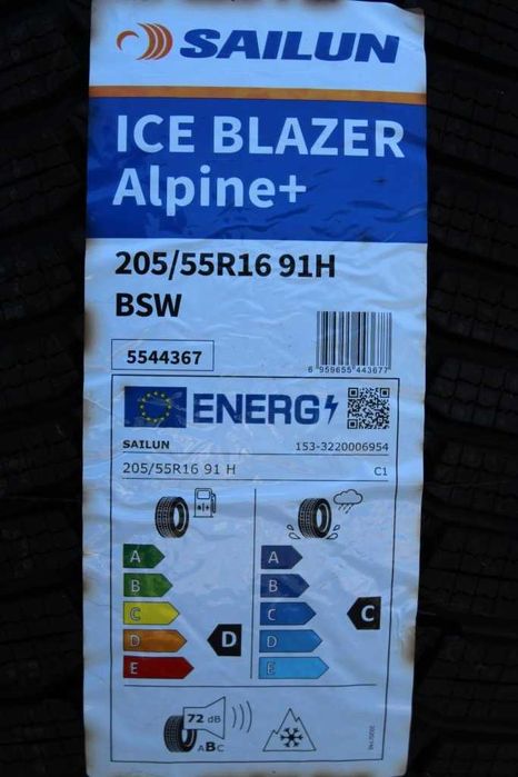 Anvelope iarna noi 205/55R16 (5 modele)