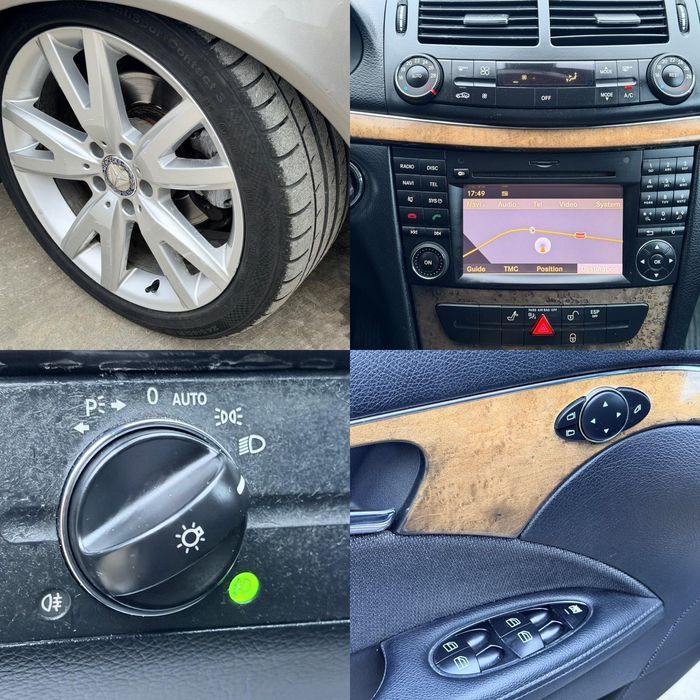 Mercedes E-class, 2.2 diesel, 2008, automat,  RATE CU BULETINUL