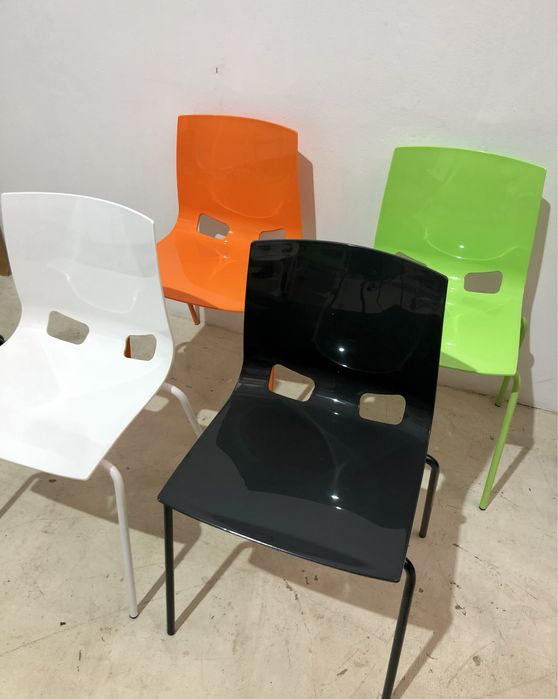 8 Buc. Scaun de Bucătărie Fondo; Scaun tip Scoică Sală de Mese