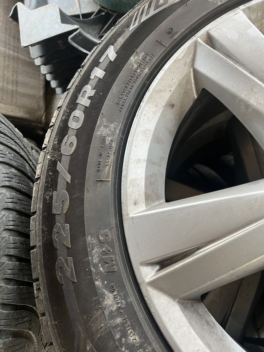 Jante si cauciucuri vw Tiguan 225 / 60 / r17