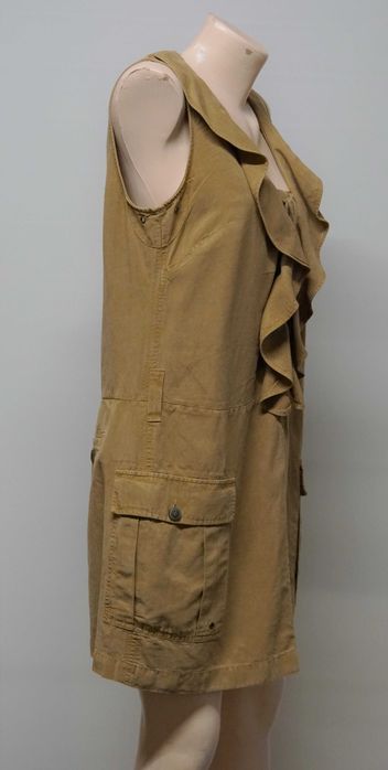 Rochie Massimo Dutti camel din in marimea 40/30