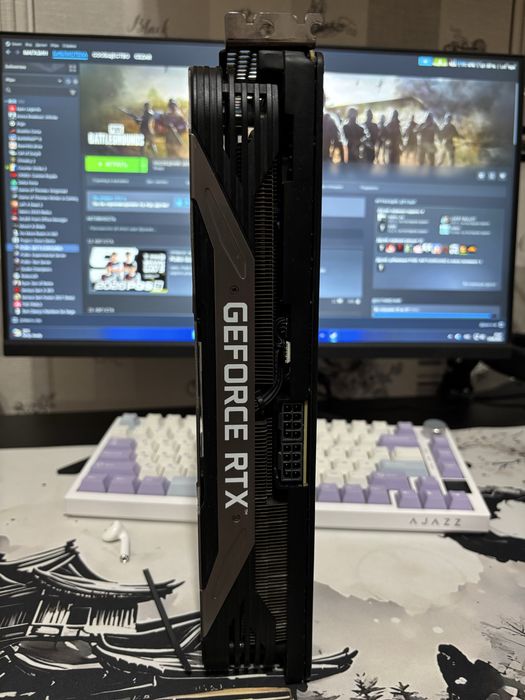 Видеокарта RTX3070 - 8gb + блок питания