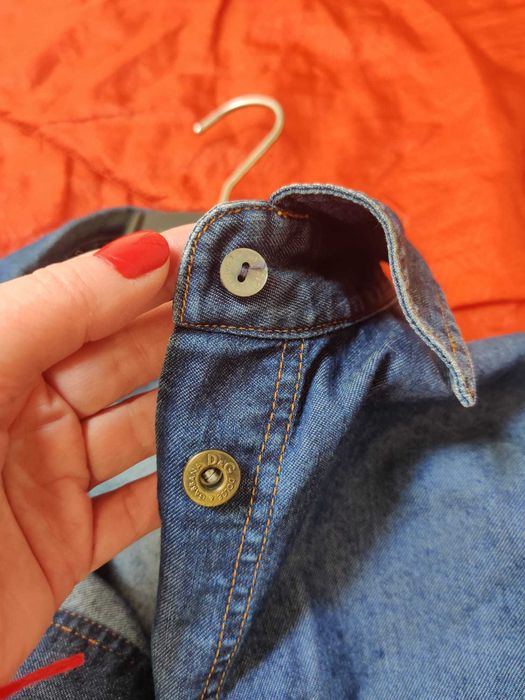 Camasa dama Dolce & Gabbana D&G denim, slim fit, originala, marime M