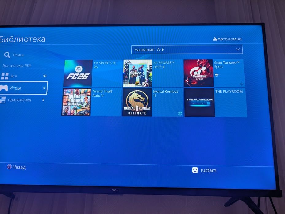 PS4 (Slim) + Топ Игры + 2 геймп.