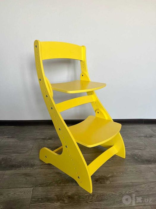 Растущий стул ,детский, ортопедический, из березовой фанеры
