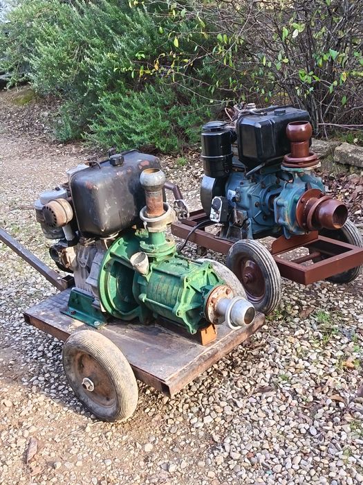 Motopompa pe motorina