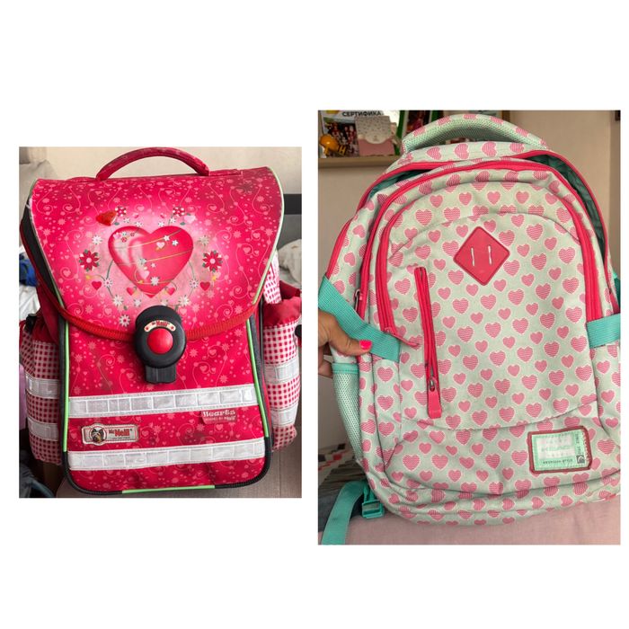 2 раници за момиче