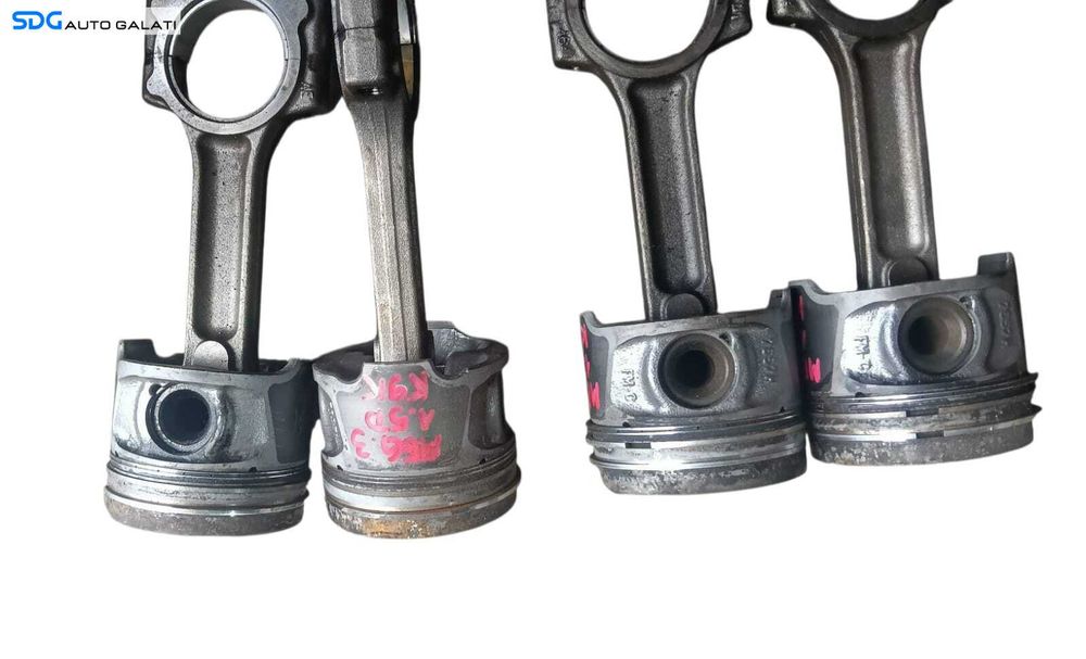 Piston Pistoane Complet cu Biela Renault Megane 3 1.5 DCI (PRET PE BUCATA) 2008 - 2016 Cod 07657H 18GT3C49 H602 [M8925]