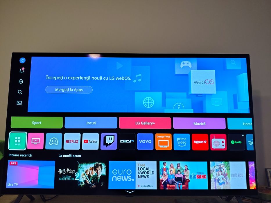 Televizor OLED Smart LG 55B53LA, 139 cm